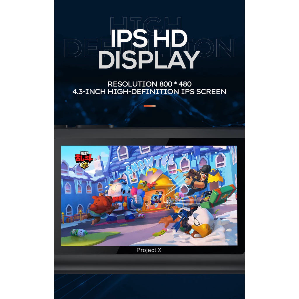 Consola Portátil Project X - Pantalla IPS + 10.000 Juegos